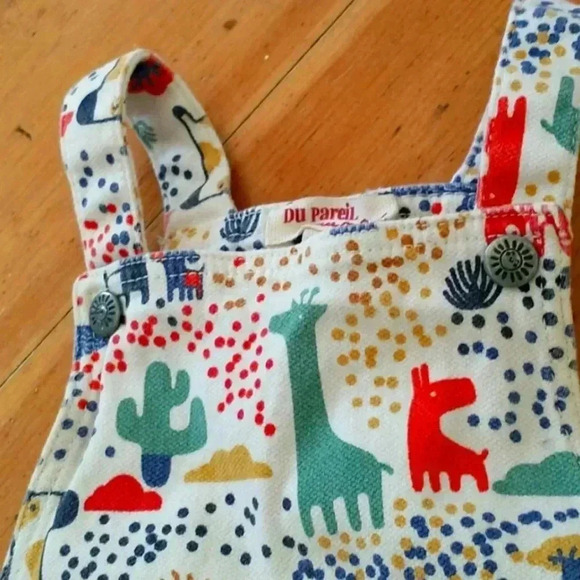🌟 Du Pareil Safari Overalls 18m - Picture 6 of 6